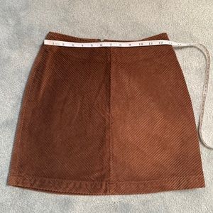 The Limited Mini skirt corduroy size 2